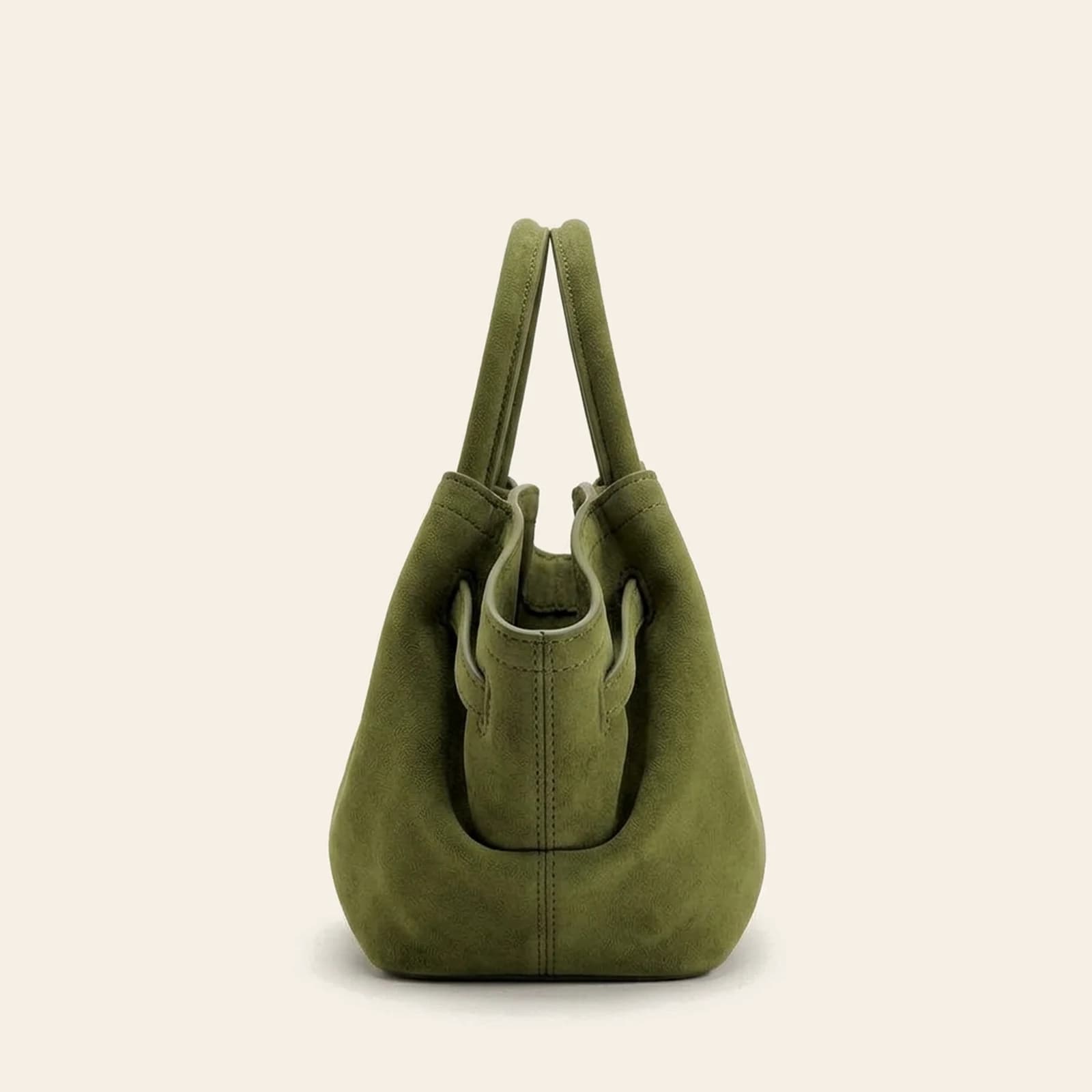 Amalfi Dumpling Bag Small — Green, view 3