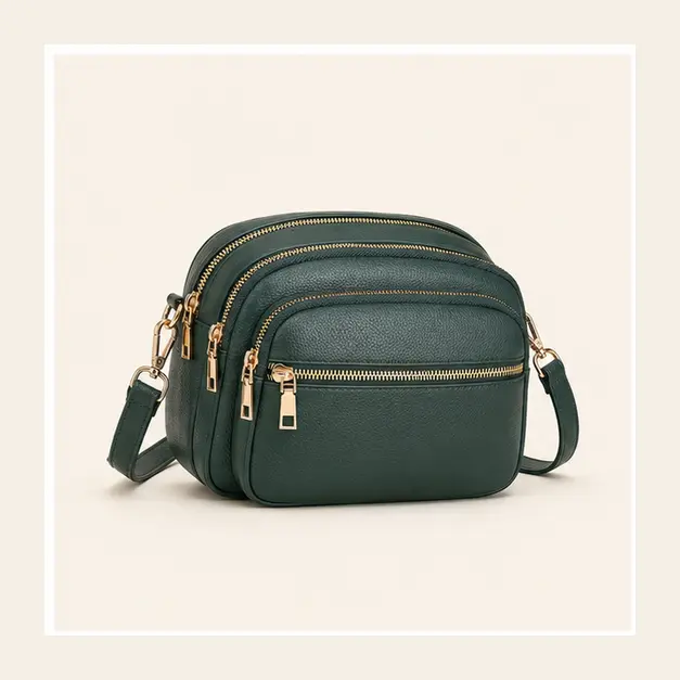 Camille Crossbody — Forest