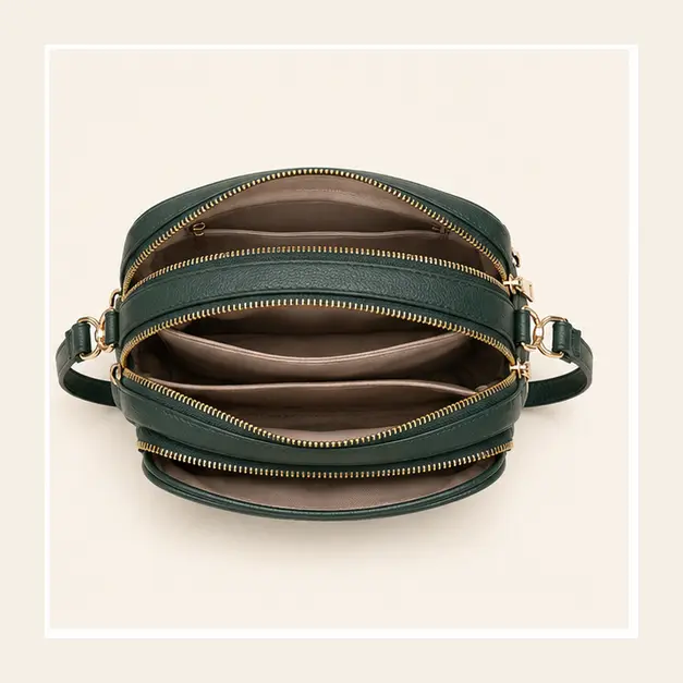 Camille Crossbody — Forest, view 4