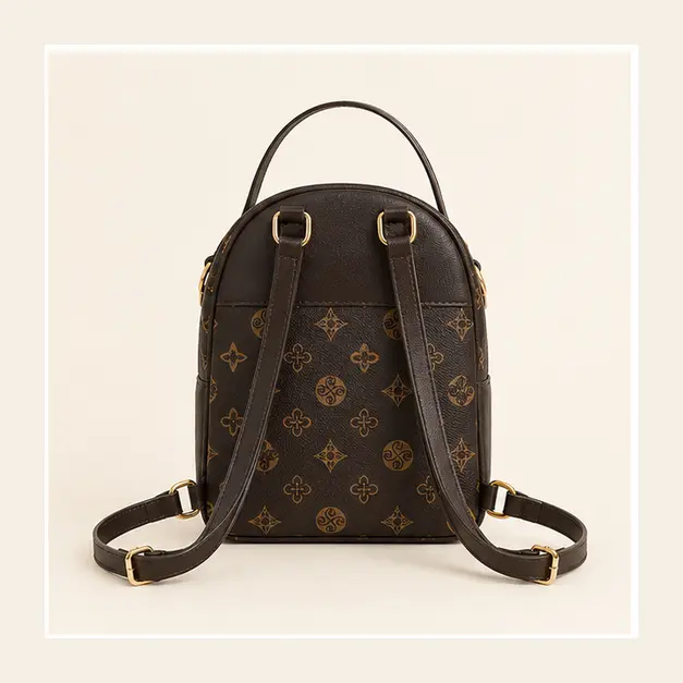 Florence Mini — Dark Brown, view 2