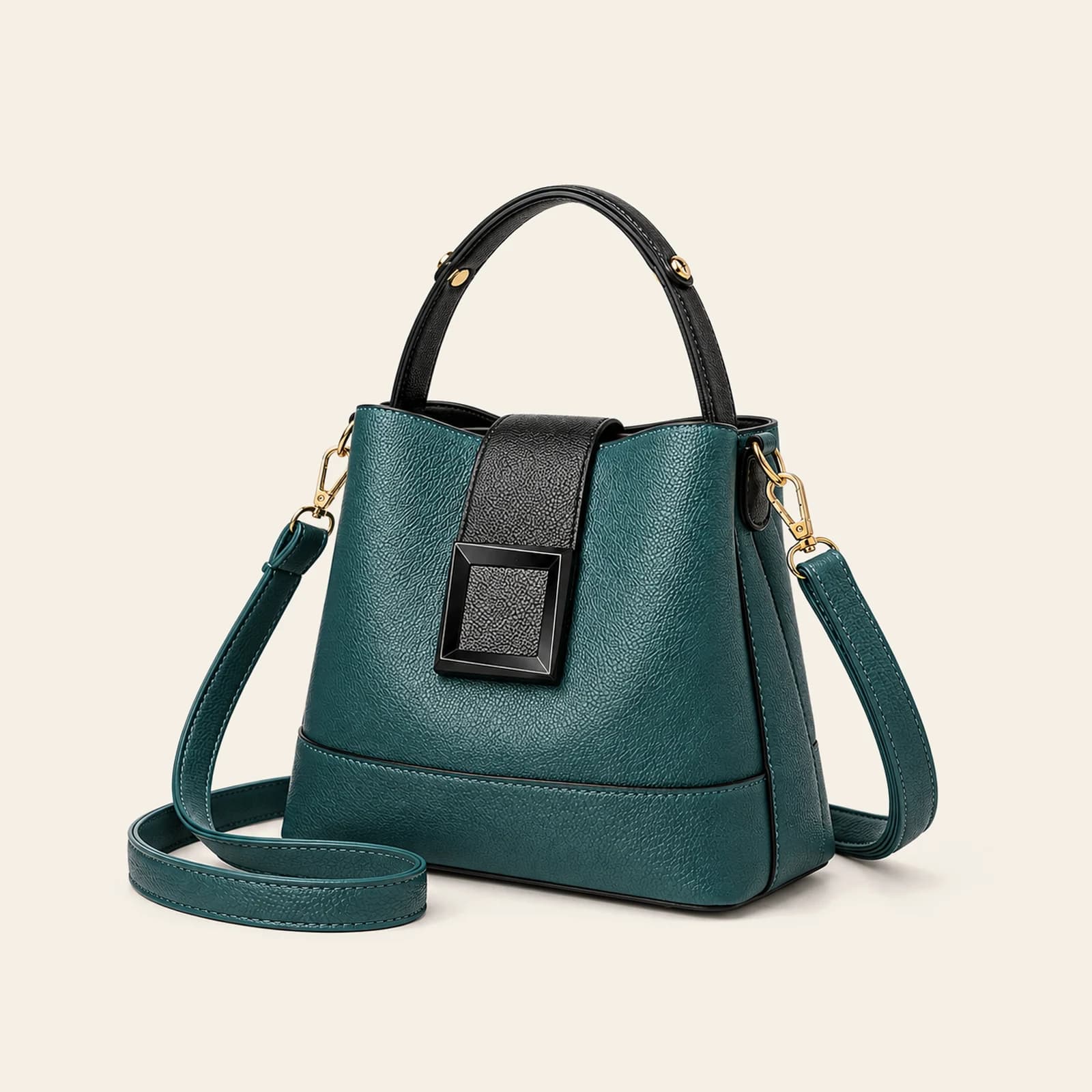 Lucca Bucket Bag — Lake Blue, view 1