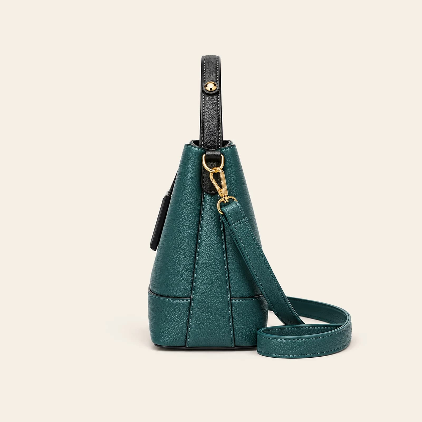 Lucca Bucket Bag — Lake Blue, view 3