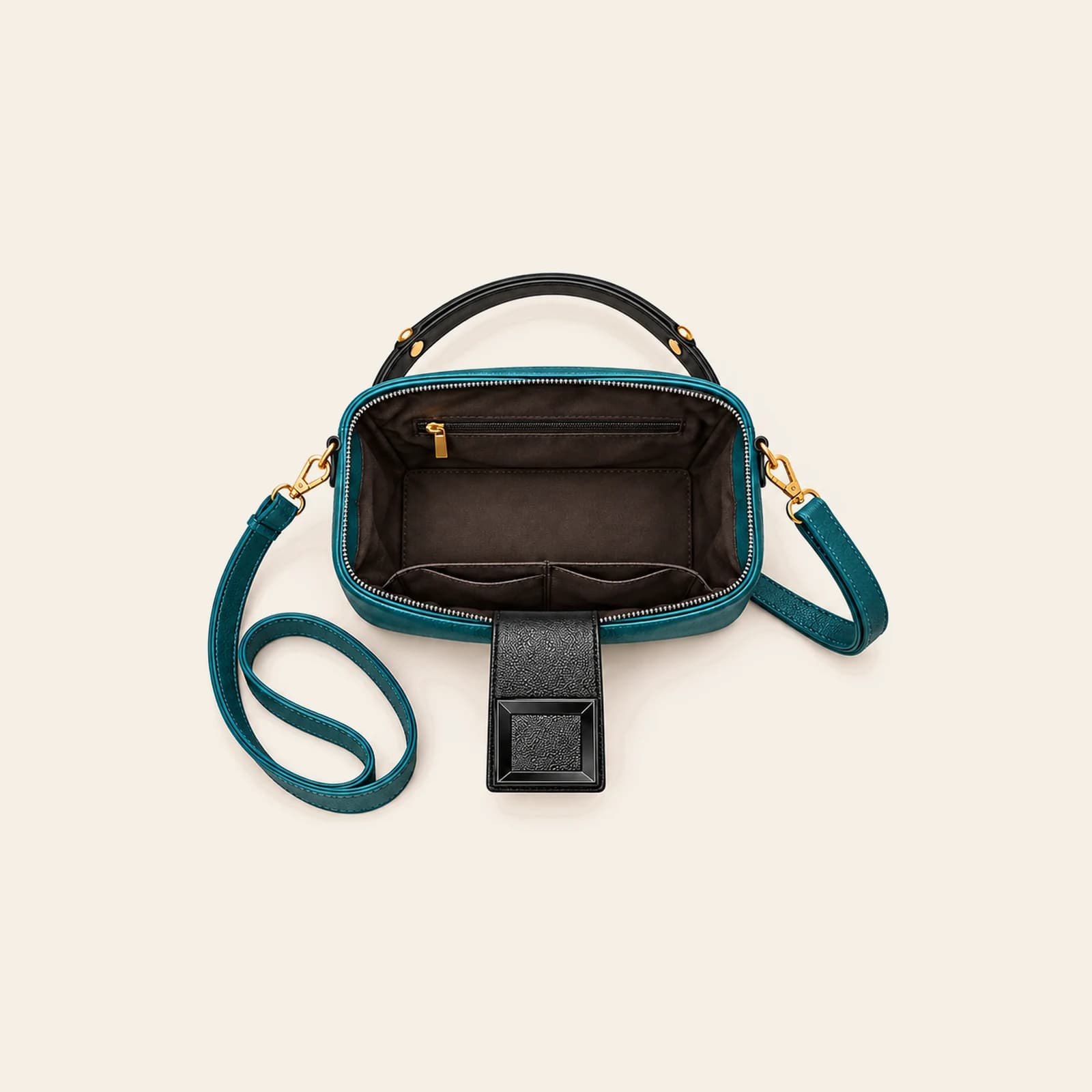 Lucca Bucket Bag — Lake Blue, view 4