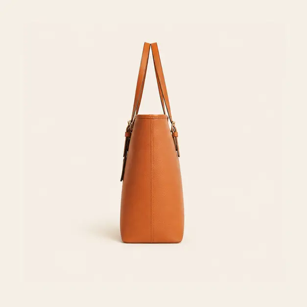 Marina Tote — Cognac, view 3