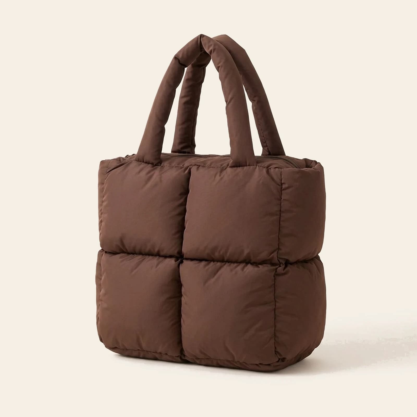 Nuvola Pillow Bag — Brown, view 1