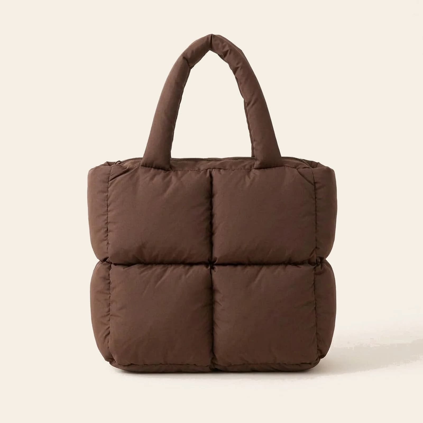 Nuvola Pillow Bag — Brown, view 2