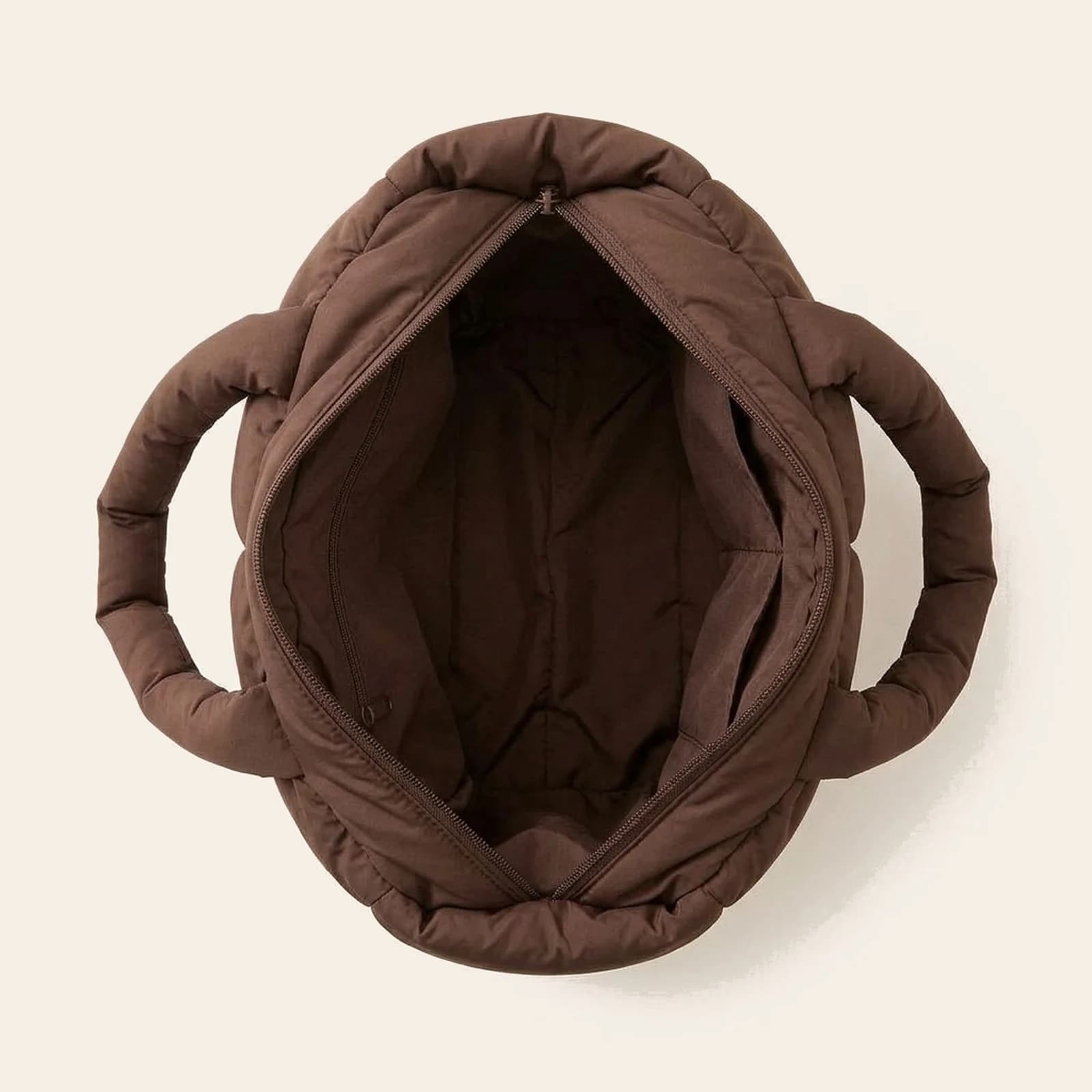 Nuvola Pillow Bag — Brown, view 4