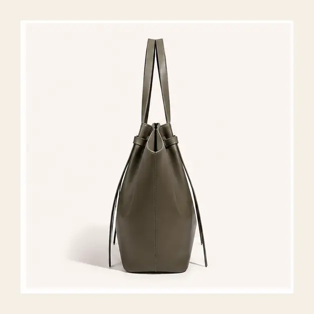 Portofino Carryall — Olive, view 3
