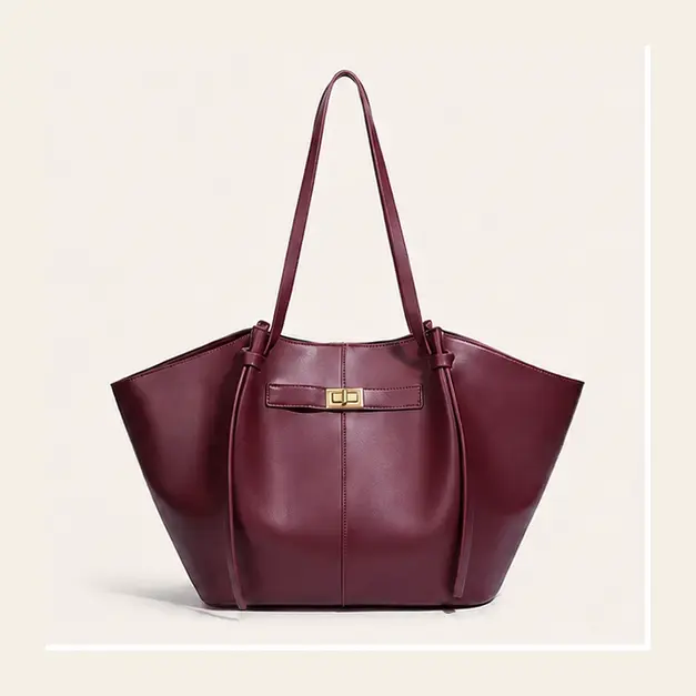 Portofino Carryall — Burgundy