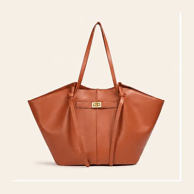 Portofino Carryall — Cognac