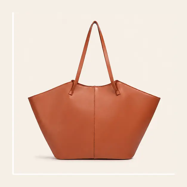 Portofino Carryall — Cognac, view 2
