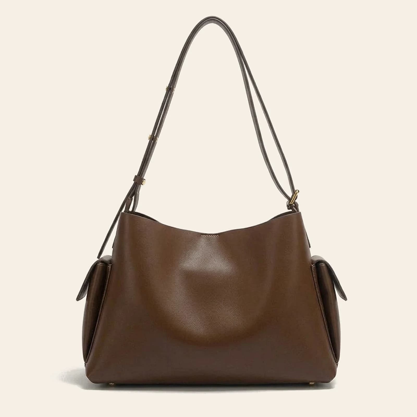 Positano Shoulder Bag — Chocolate, view 2