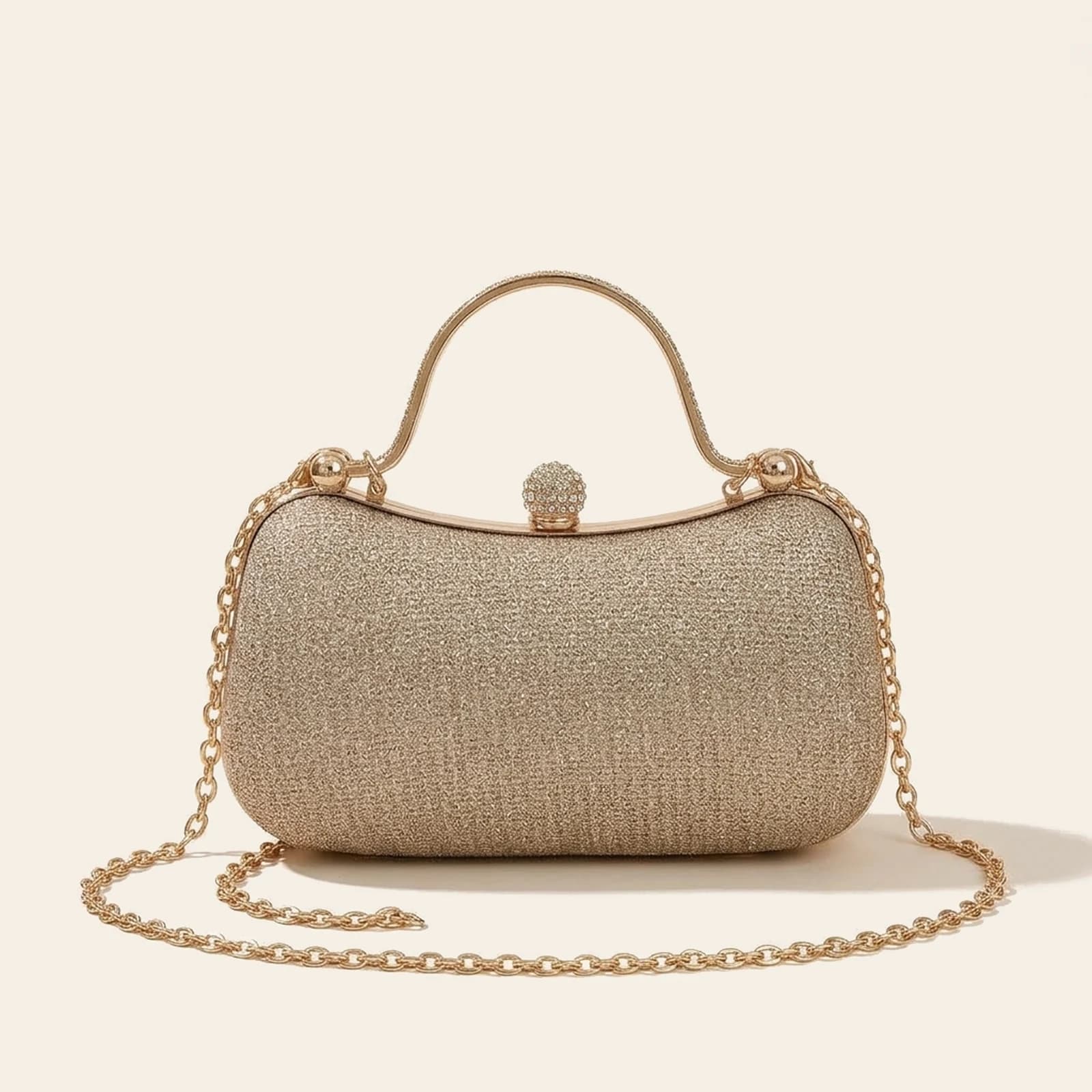 Stella Evening Bag — Golden, view 2