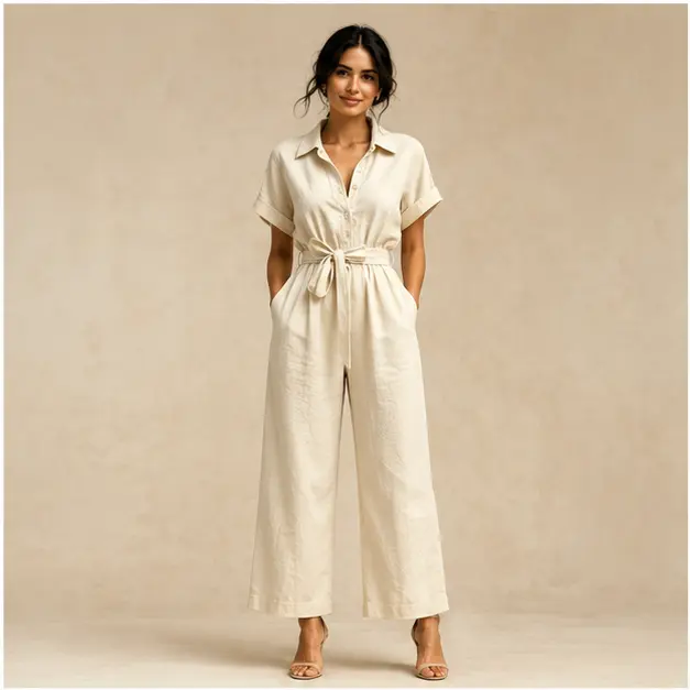 Alba Wide-Leg Jumpsuit
