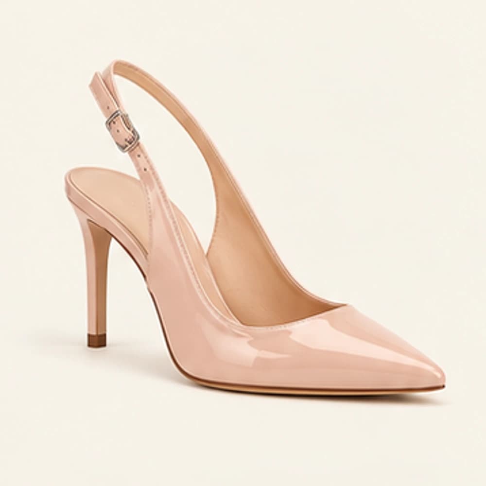 Aurelia Patent Slingback — 8 cm, view 1