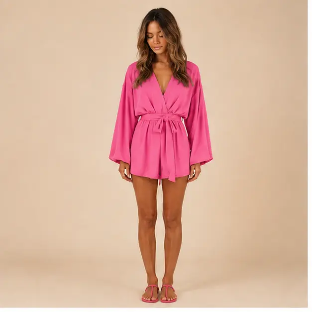 Azalea Wrap Romper
