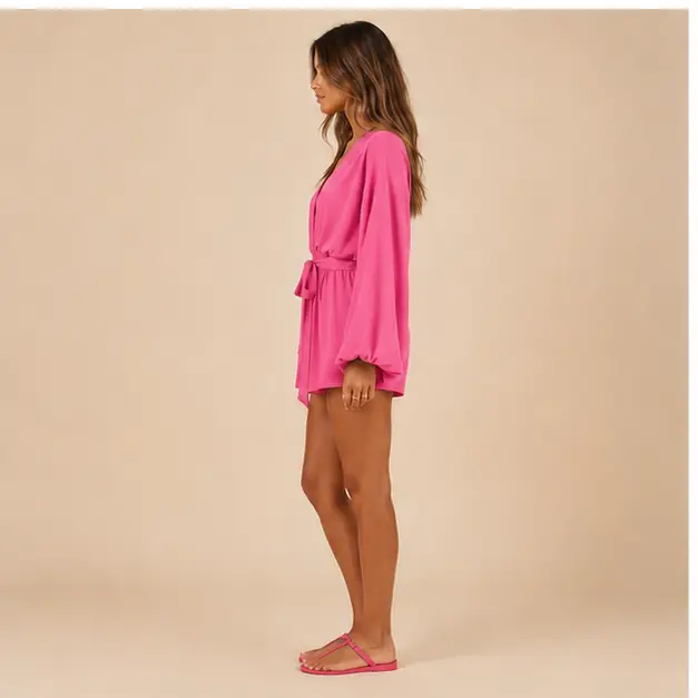 Azalea Wrap Romper, view 3