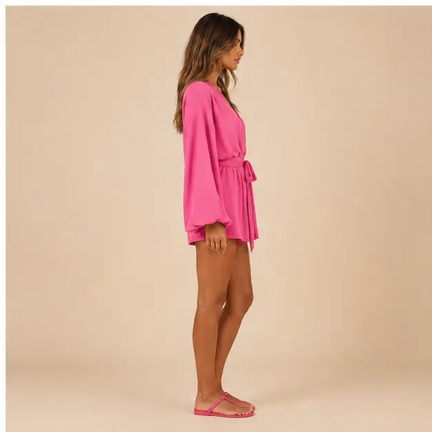 Azalea Wrap Romper, view 4