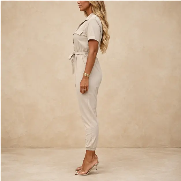 Celeste Utility Jumpsuit, view 4
