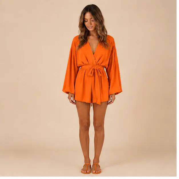 Clementine Wrap Romper