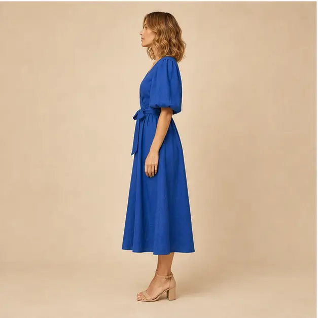 Colette Midi Dress, view 3