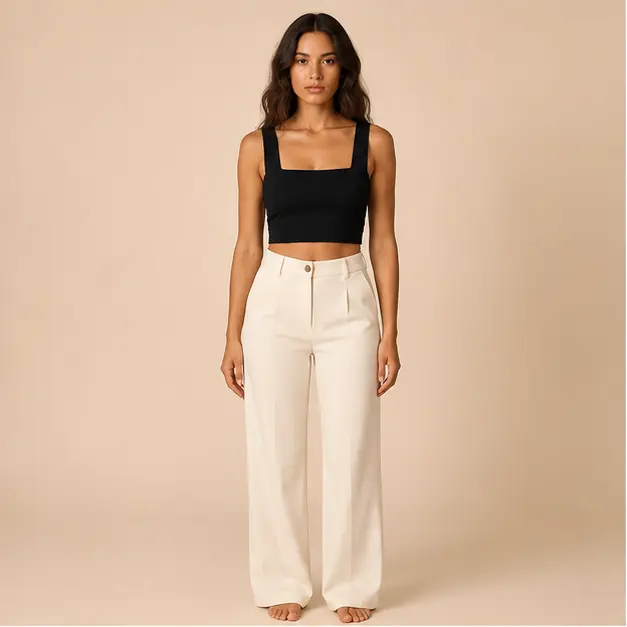 Cora Square-Neck Top