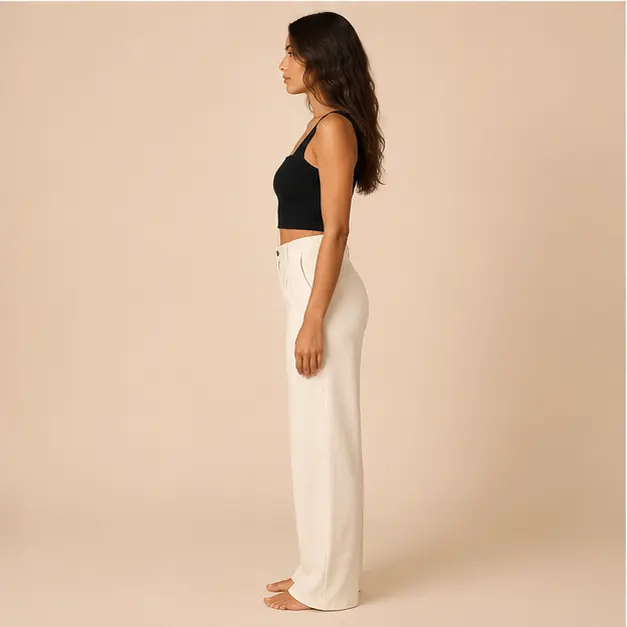 Cora Square-Neck Top, view 3