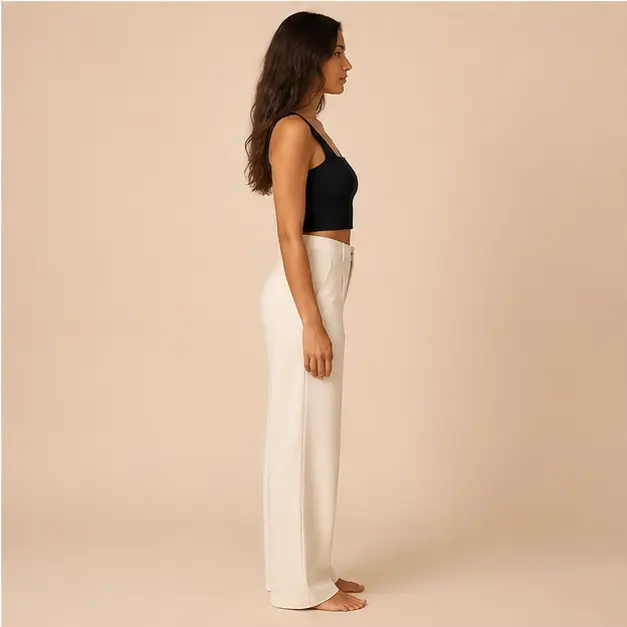 Cora Square-Neck Top, view 4