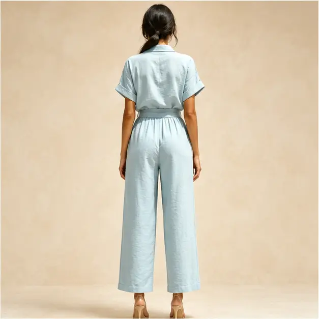 Cove Wide-Leg Jumpsuit, view 2