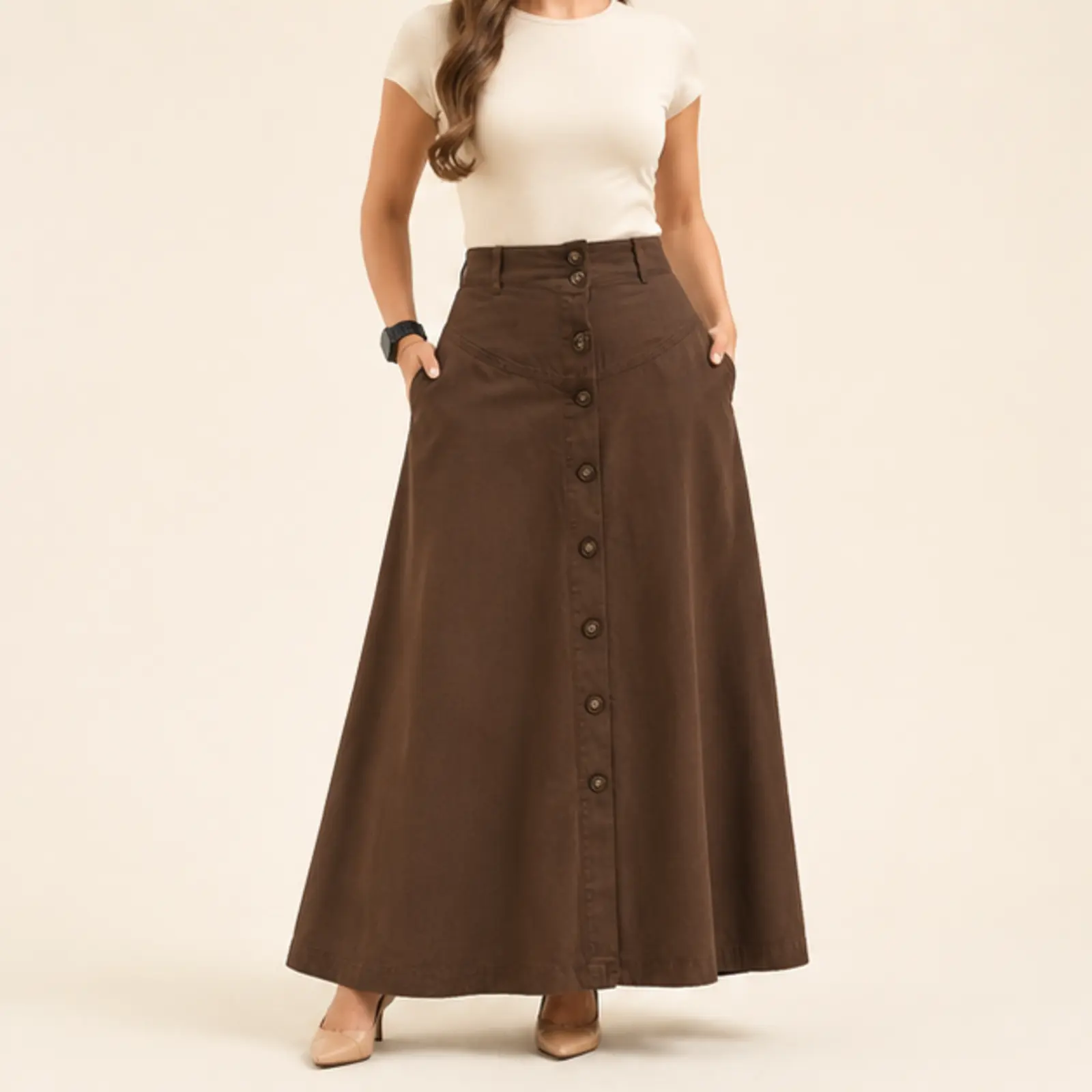 Elise Maxi Skirt