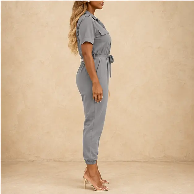 Greer Utility Jumpsuit, view 4