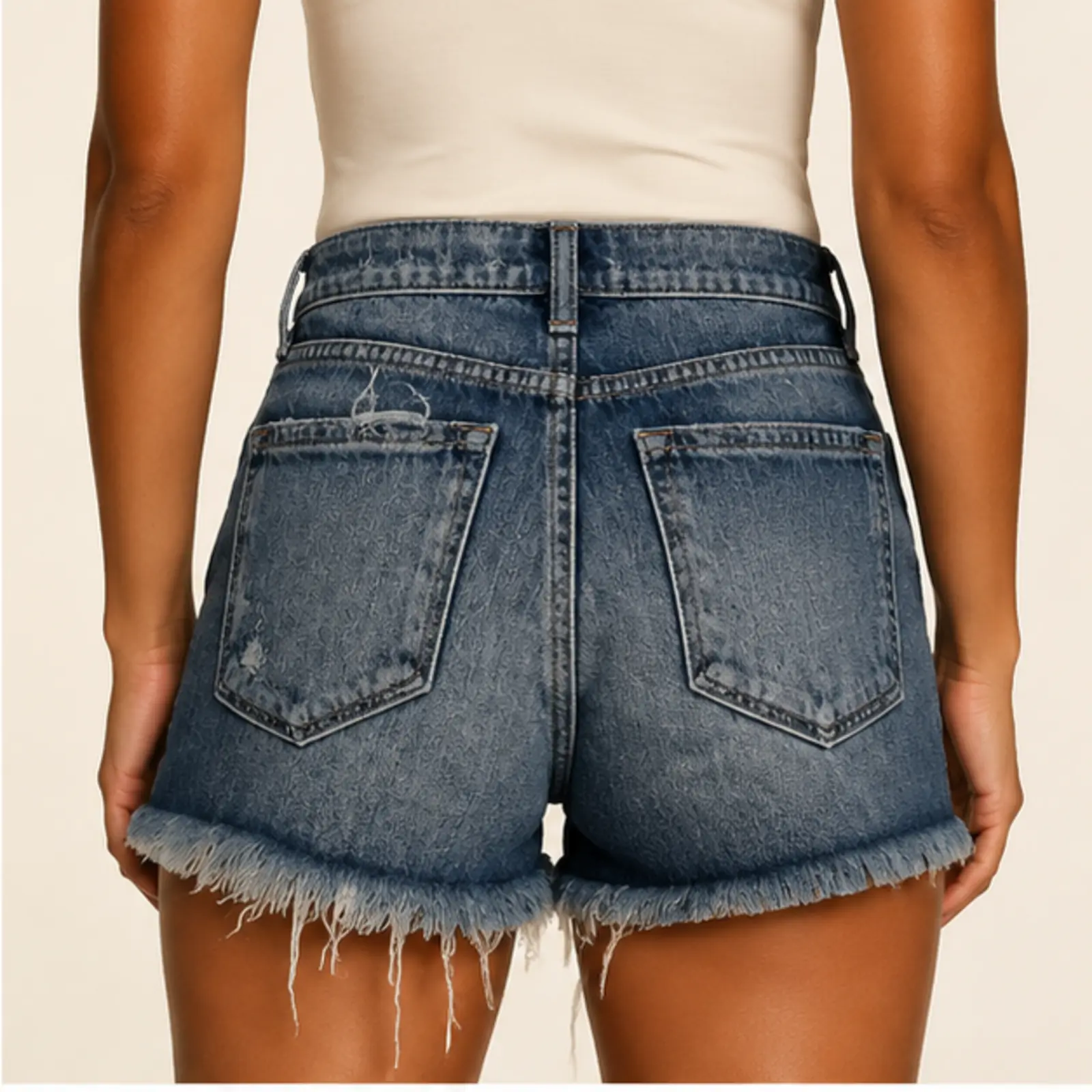 Honor Denim Shorts, view 2