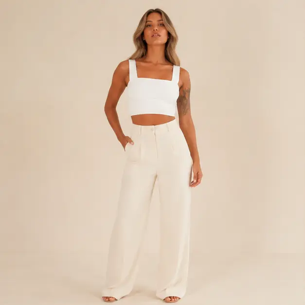Ivy Square-Neck Top