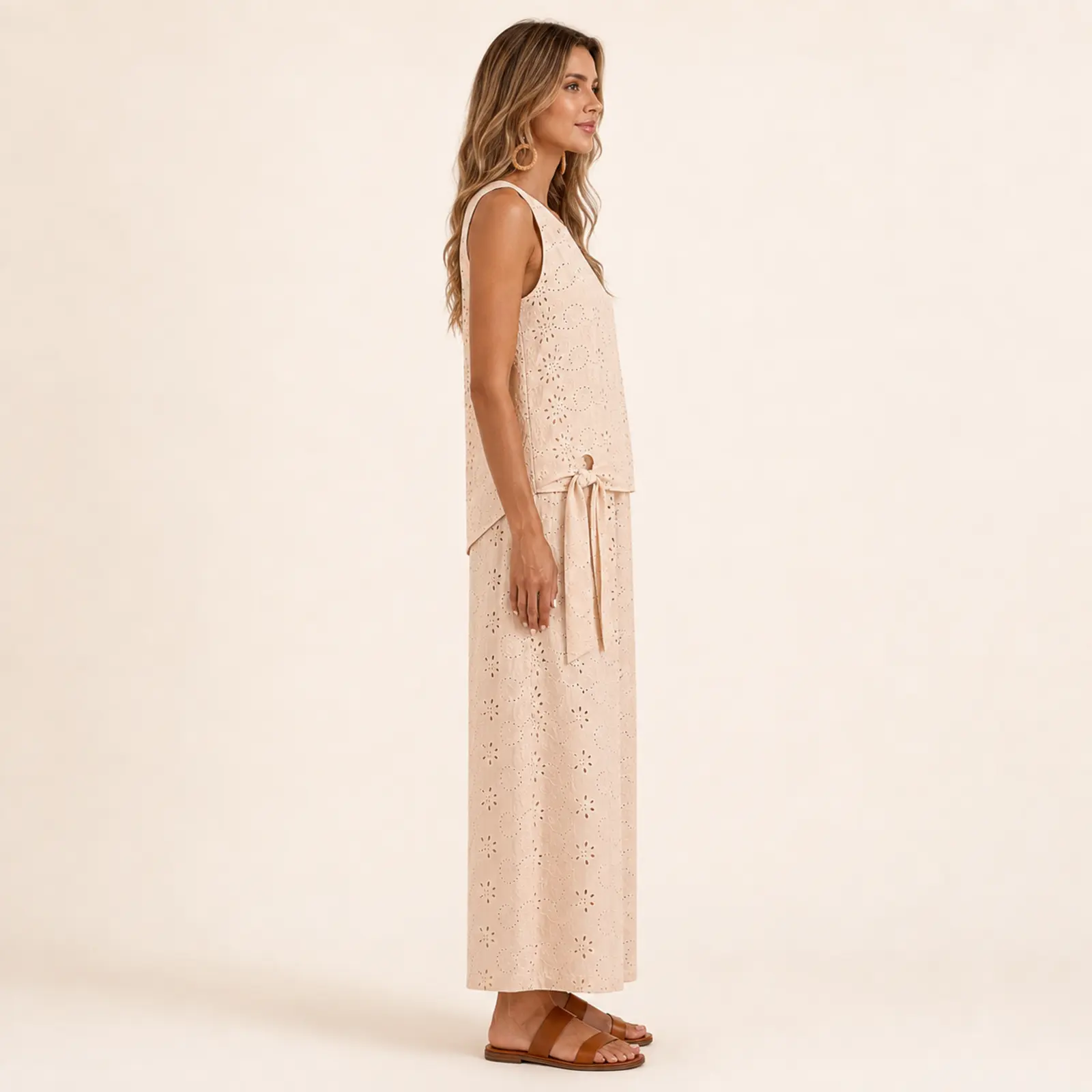 Ivy Eyelet Two-Piece Set, view 4