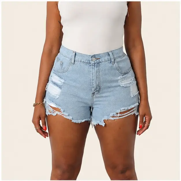 Leia Denim Shorts