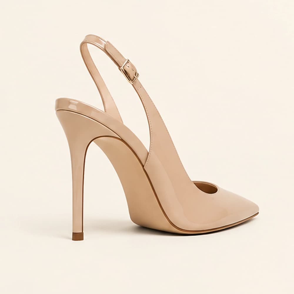 Lucia Gloss Slingback — 10 cm, view 3