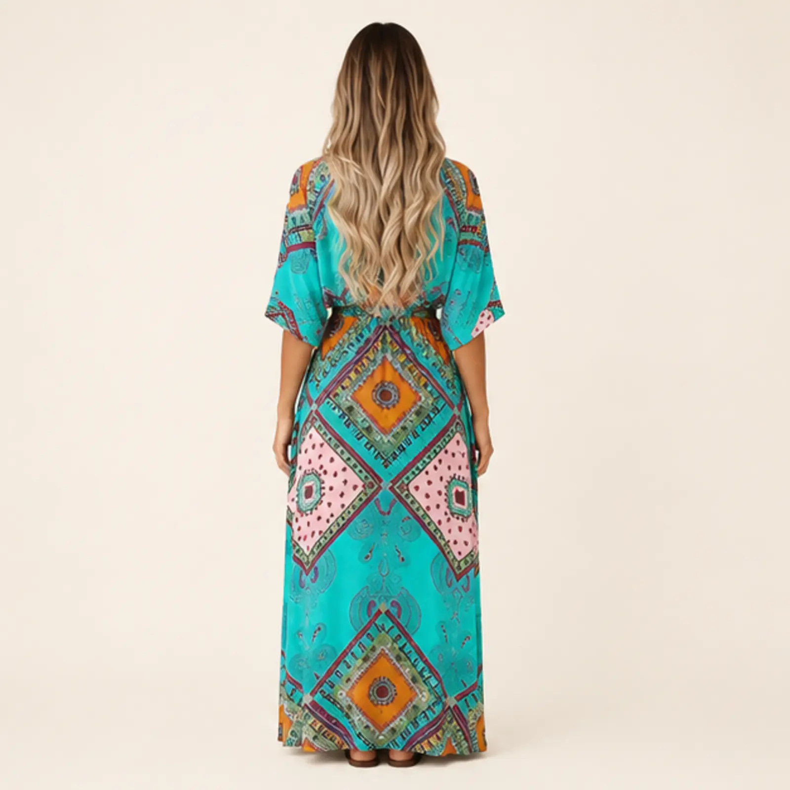 Lux Print Dress, view 2