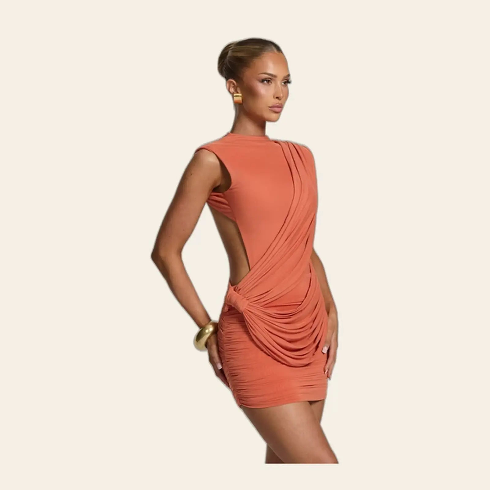 Lyra Mini Dress, view 3