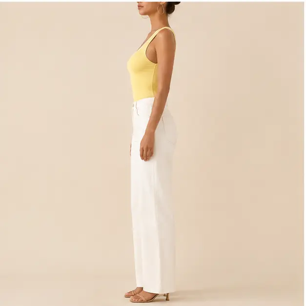Maren Ribbed Tank, view 3