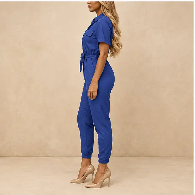 Marina Utility Jumpsuit, view 3