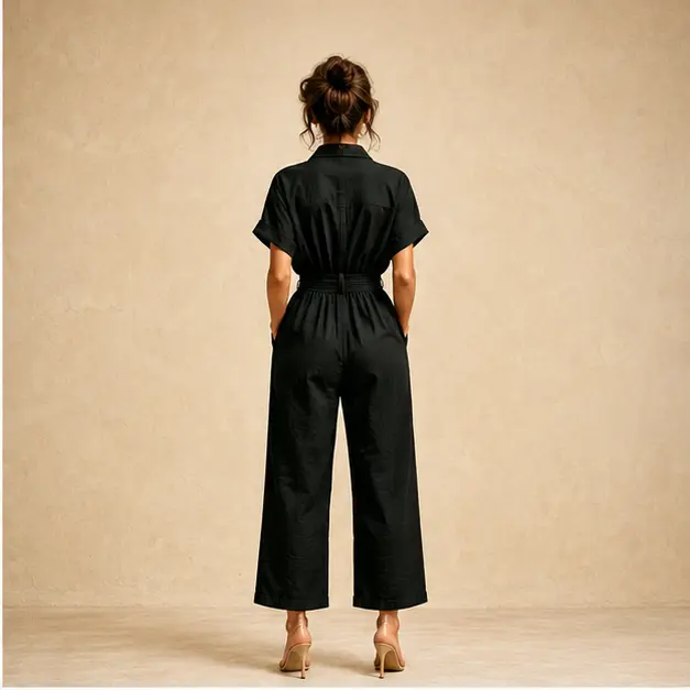 Noa Wide-Leg Jumpsuit, view 2
