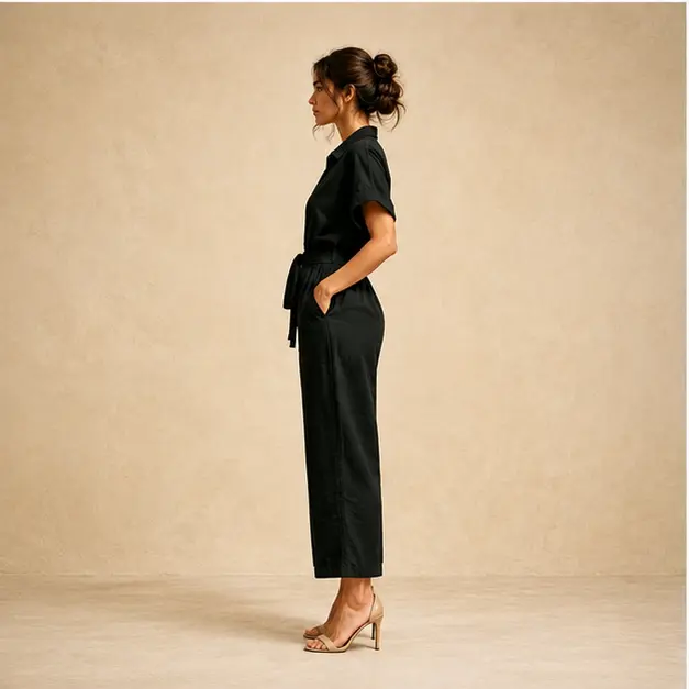 Noa Wide-Leg Jumpsuit, view 3