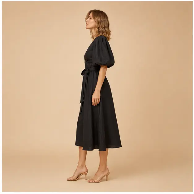 Noemi Midi Dress, view 3
