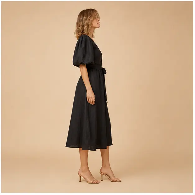 Noemi Midi Dress, view 4
