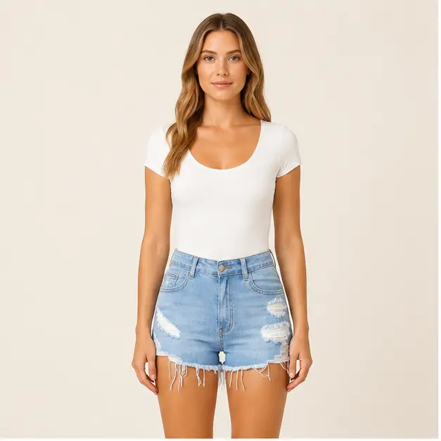 Paloma Denim Shorts
