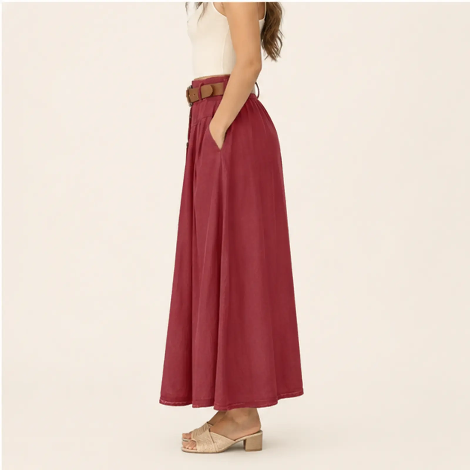 Petra Maxi Skirt, view 4