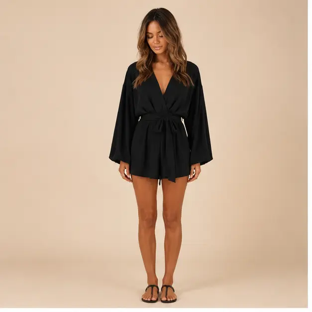Raven Wrap Romper