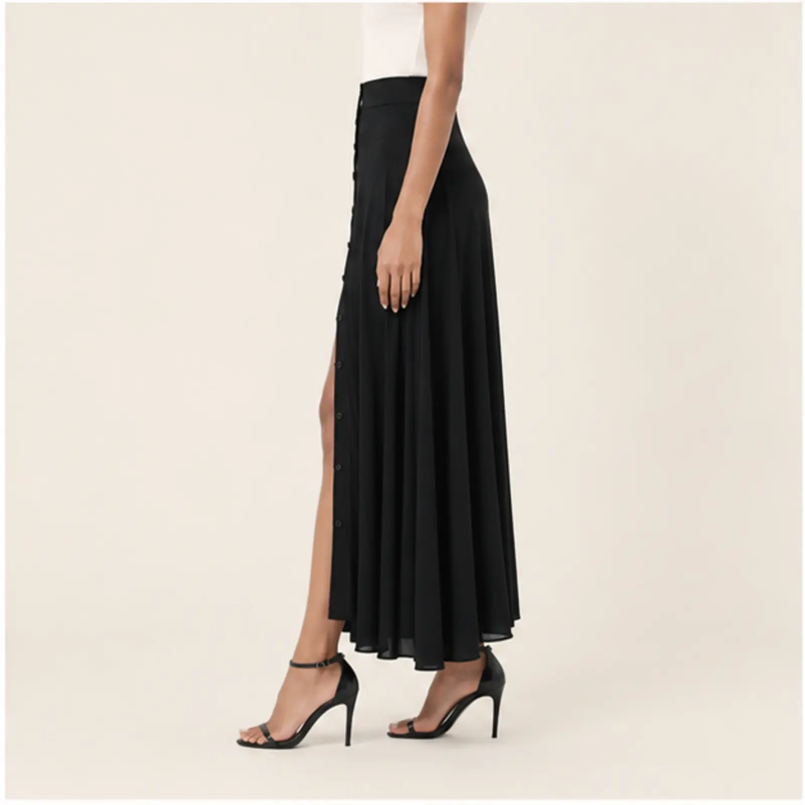 Reina Maxi Skirt, view 3