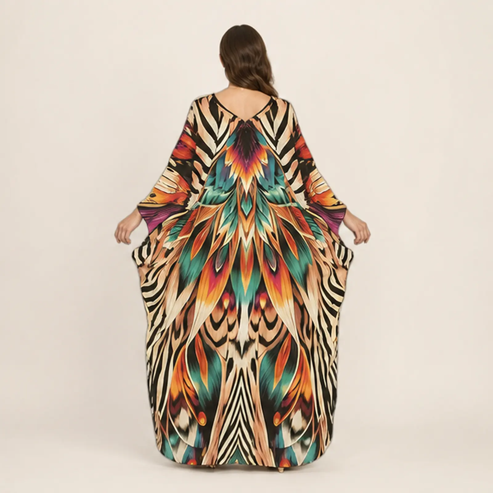 Rio Mosaic Maxi Kaftan, view 2