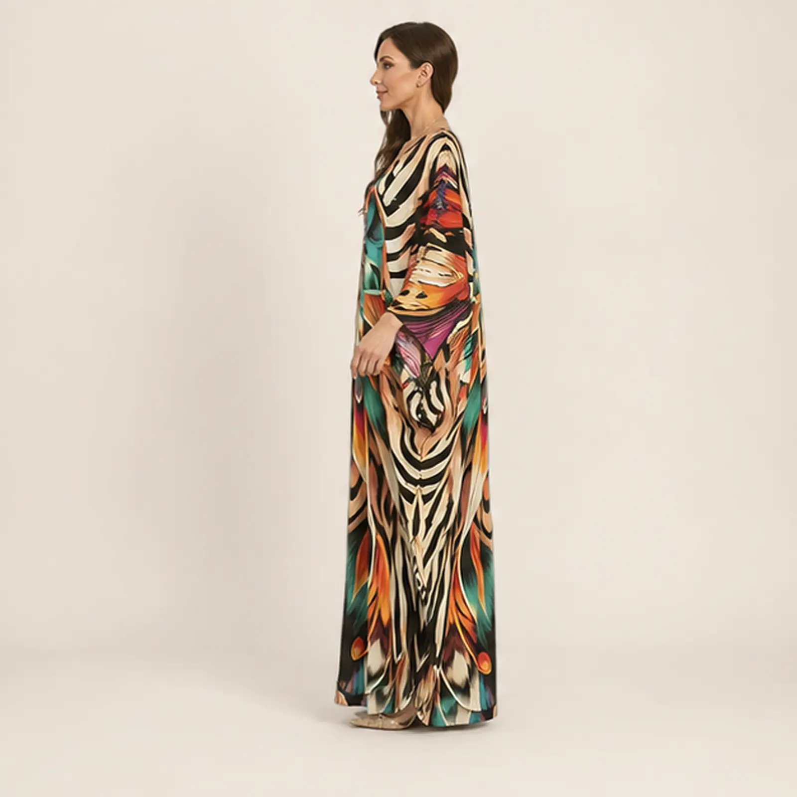 Rio Mosaic Maxi Kaftan, view 3